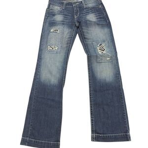 Cruel Girl Blue Distressed Women Jeans